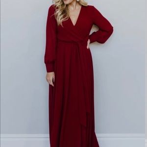 Balticborn burgundy dress